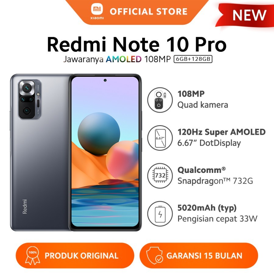 xiaomi redmi note 10 pro garansi resmi jogja