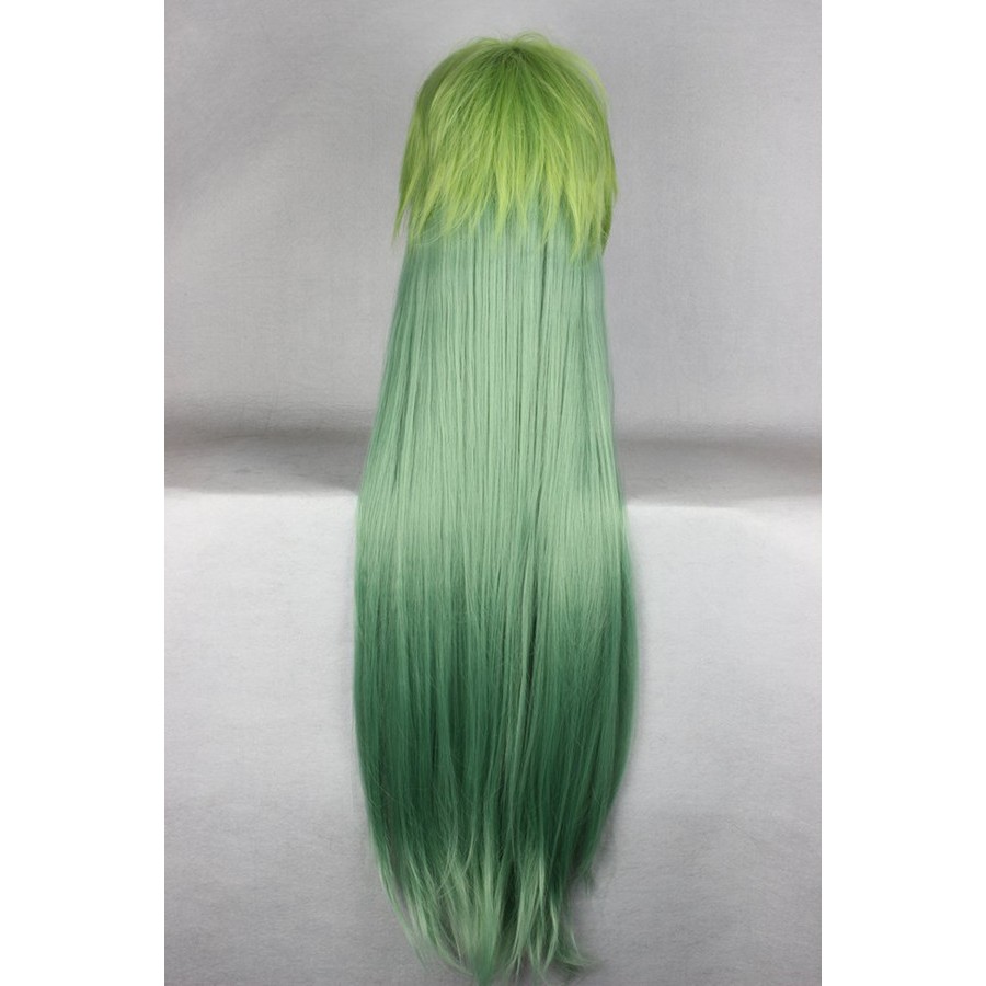 Wig MCoser Green / Hijau Mixed 100 cm - 067-B - Amnesia - Ukyo