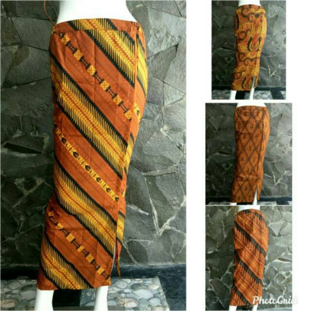 Rok Katun Sogan Bawahan Kebaya