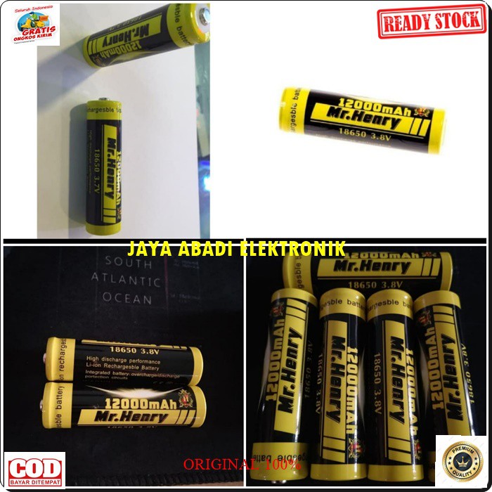 G412 BATERAI PENTOL 3.7 VOLT 12000 MAH BATU BATERAI CAS CASAN CHARGER SENTER POLICE ULTRA POWER VAPE VAPOR POWERBANK UNIVERSAL MULTI SPEAKER MIK HARGA SATUAN power vape vapor powerbank satuan universal multi speaker mik mic Type Lithium Ion Battery Mo