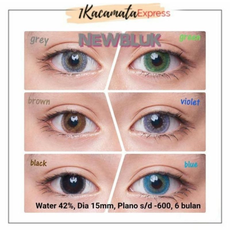 SOFTLENS WARNA NEWBLUK BIG EYES