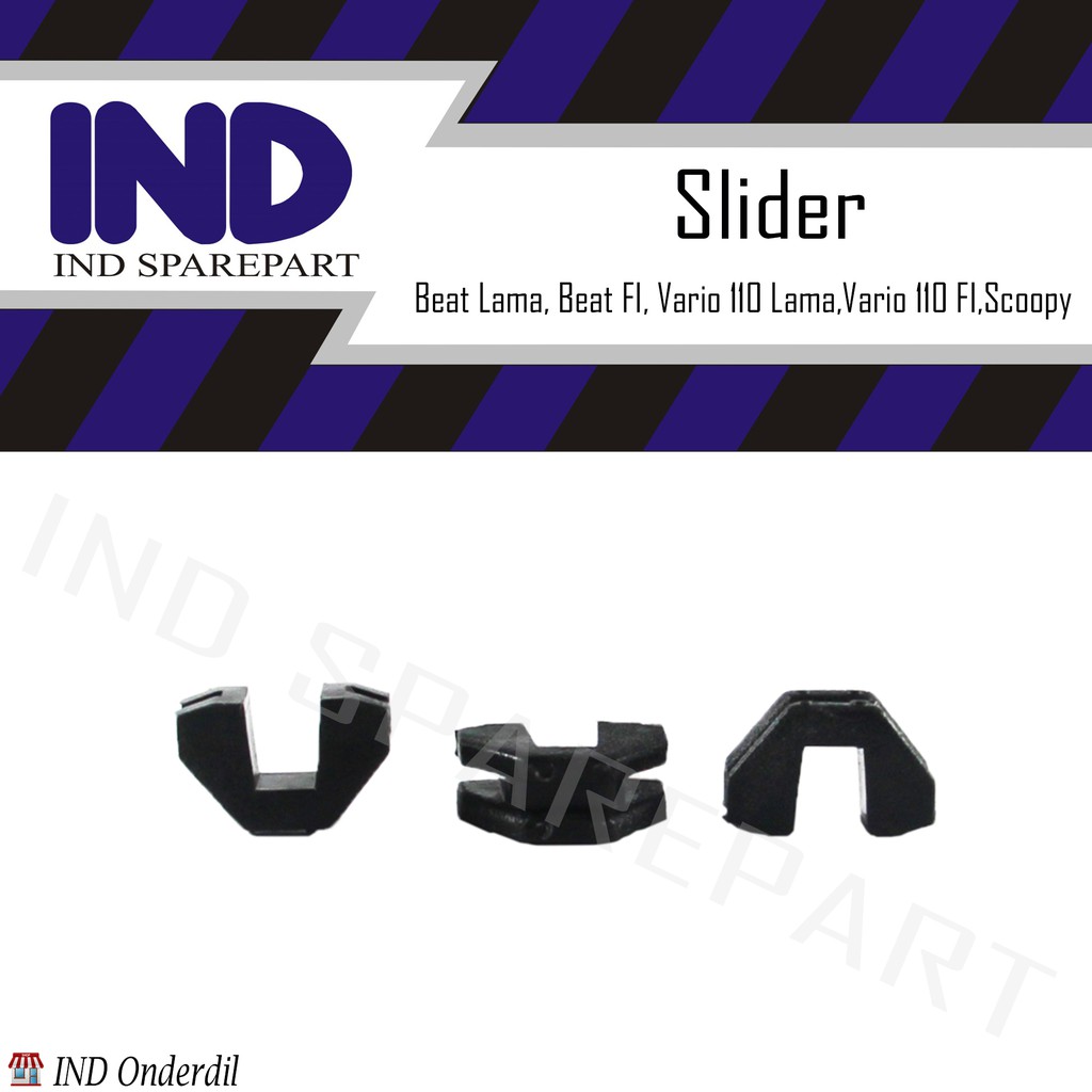 Klip Slider-Slide Tutup Rumah Roller Set Beat Lama/Beat FI/Vario Techno 110 CBS/FI/Scoopy/Spacy Set