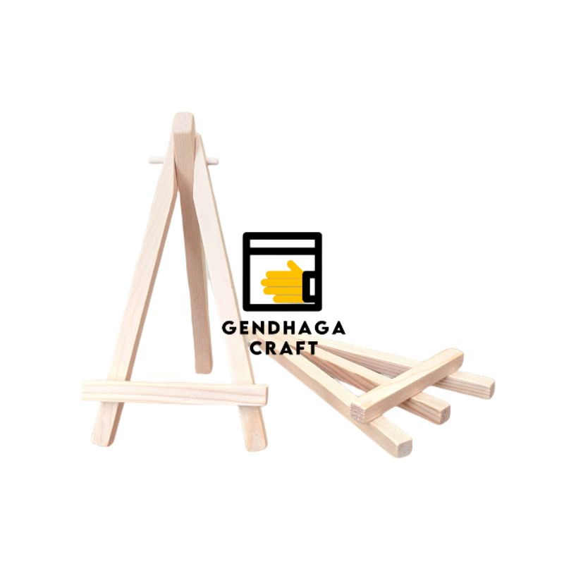 

Easel | Penyangga Kanvas Kayu Kecil