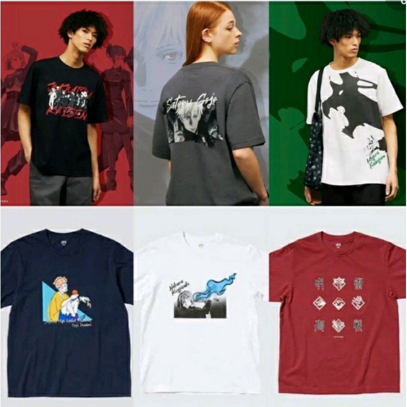[ ready stock ] uniqlo x jujutsu kaisen batch 2