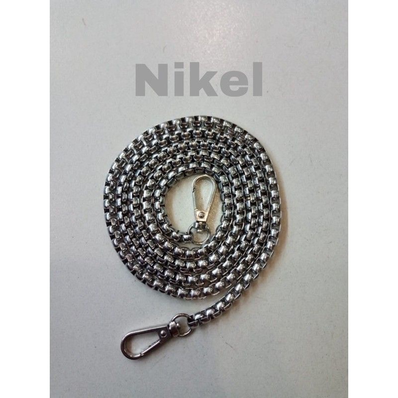 rantai tas MUB12 GOLD BLACK NIKEL