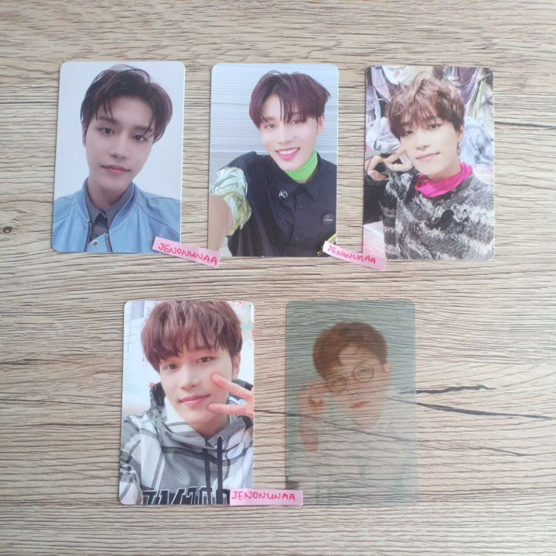 Taeil NCT Photocard PB Universe, Sticky, Chatarsis, Pizza Card SG22 dan Benefit Synnara SG20
