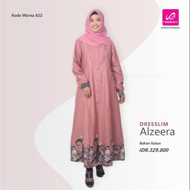 Dresslim Sarimbit Alzeera Rabbani Sisa XXL SAJA