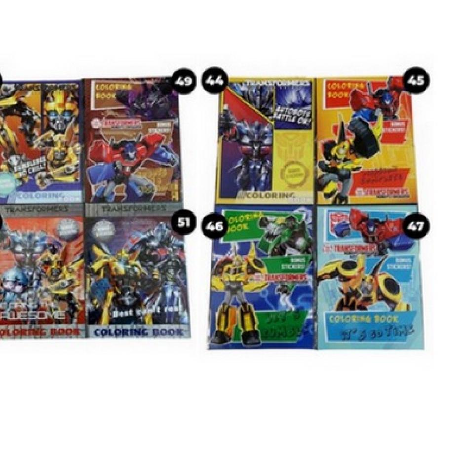 

<TeV✩> Paket Coloring Book L 3 Pcs /Produk.kami