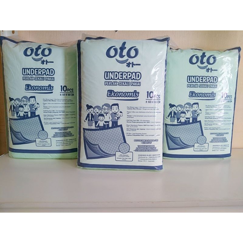 Oto Underpad 60x90 Perlak Sekali Pakai