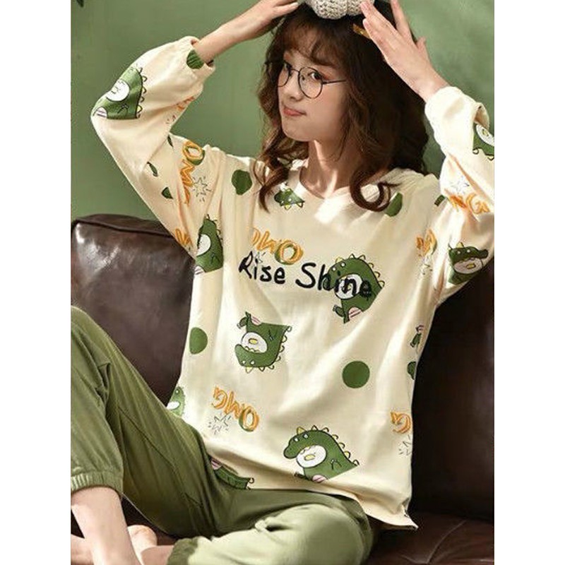 BAJU TIDUR PIYAMA SET PP LENGAN PANJANG CELANA PANJANG IMPORT PREMIUM BANYAK MOTIF