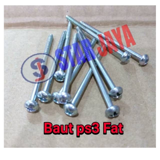 Mur/baut mesin ps3 fat isi 10 pcs