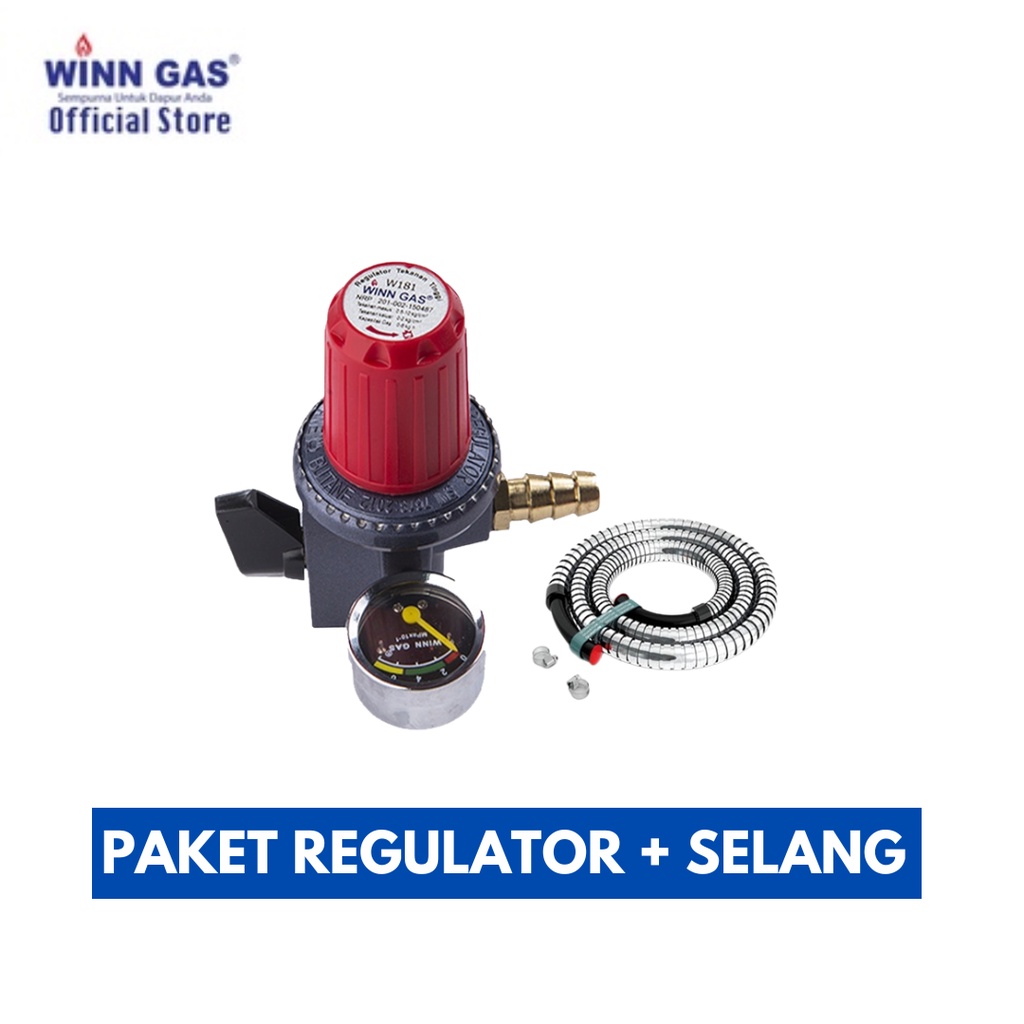 Regulator Hp Winn Gas High Pressure Type W 181 m (Meter)