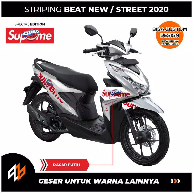 striping motor beat fi new / striping beat LED / striping motor beat 2021