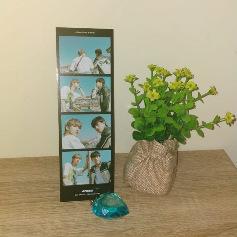 PHOTOSTRIP MINJOONG MINGI HONGJOONG ATEEZ 3RD GEN FANKIT