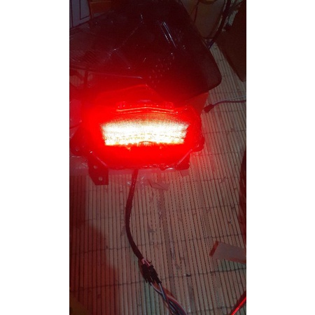 stoplamp AEROX NEW &amp; OLD.13 MODE(led +modul) bisa otomatis &amp; manual