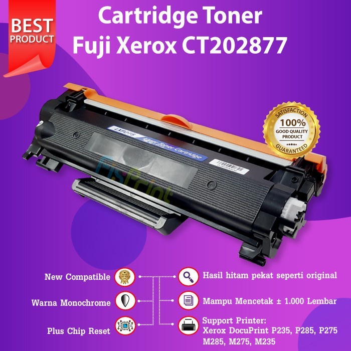 Cartridge Toner Compatible P285 P275 P235 Printer Fuji Xerox M235dw M235z M275z M285z P235d P235db