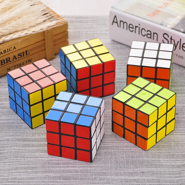 RUBIK CUBE 3 X 3 MAINAN PUZZLE EDUKASI ASAH OTAK MAGIC CUBE / MAINAN EDUKASI ANAK / KUBUS RUBIK