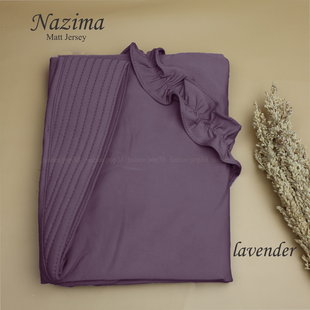 instan jilbab nazima rempel hijab terlaris grosir hijab-Lavender