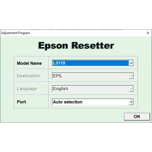 Software RESETTER Epson L3110-L3150-L3100-L3001/+ Video Panduan Reset Printer Full Version