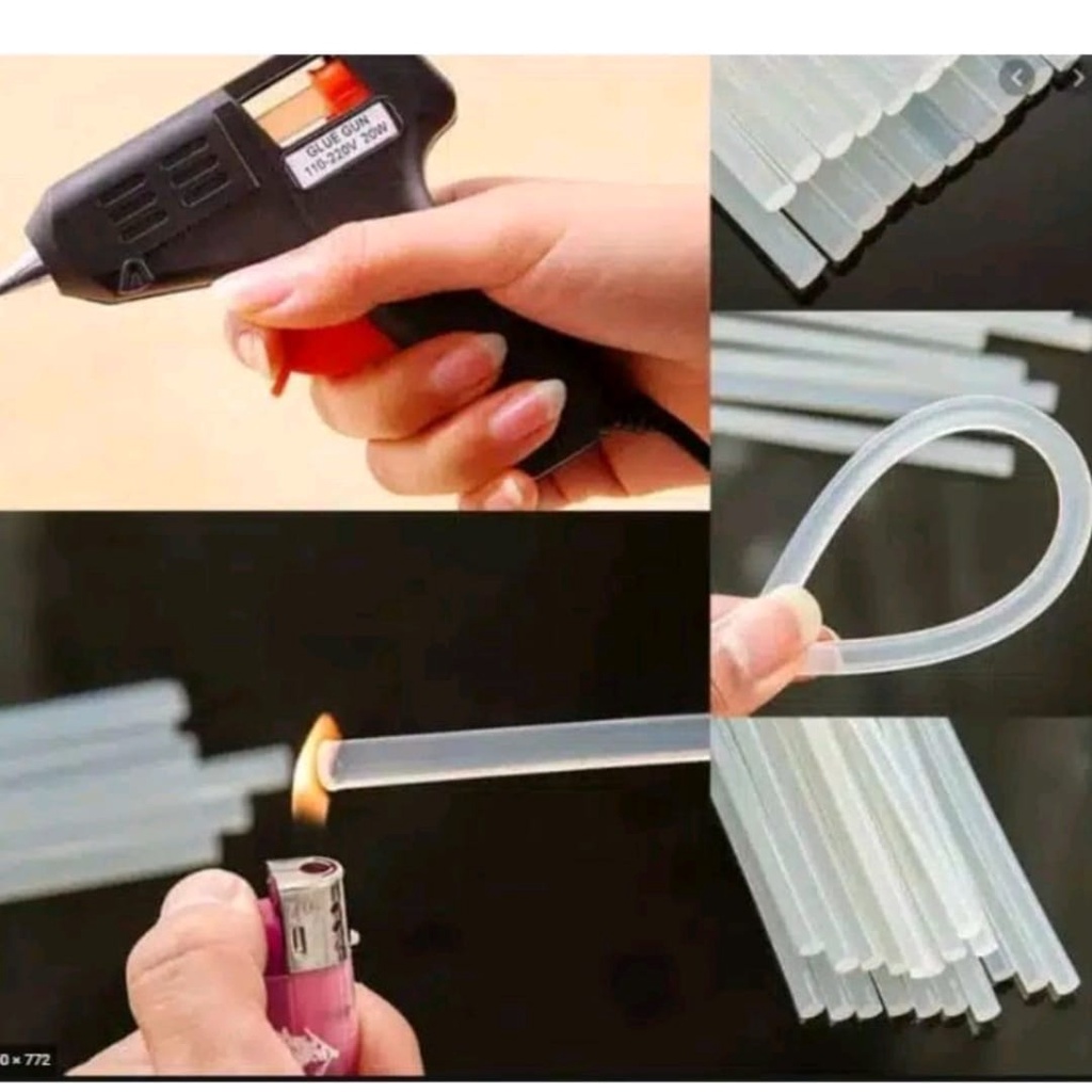 LEM BAKAR LEM STIK ISI LEM TEMBAK GLUE STICK GLUE GUN STIK