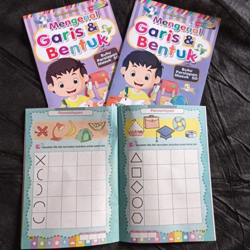 Buku Pintar Mengenal Garis &amp; Bentuk - PAH