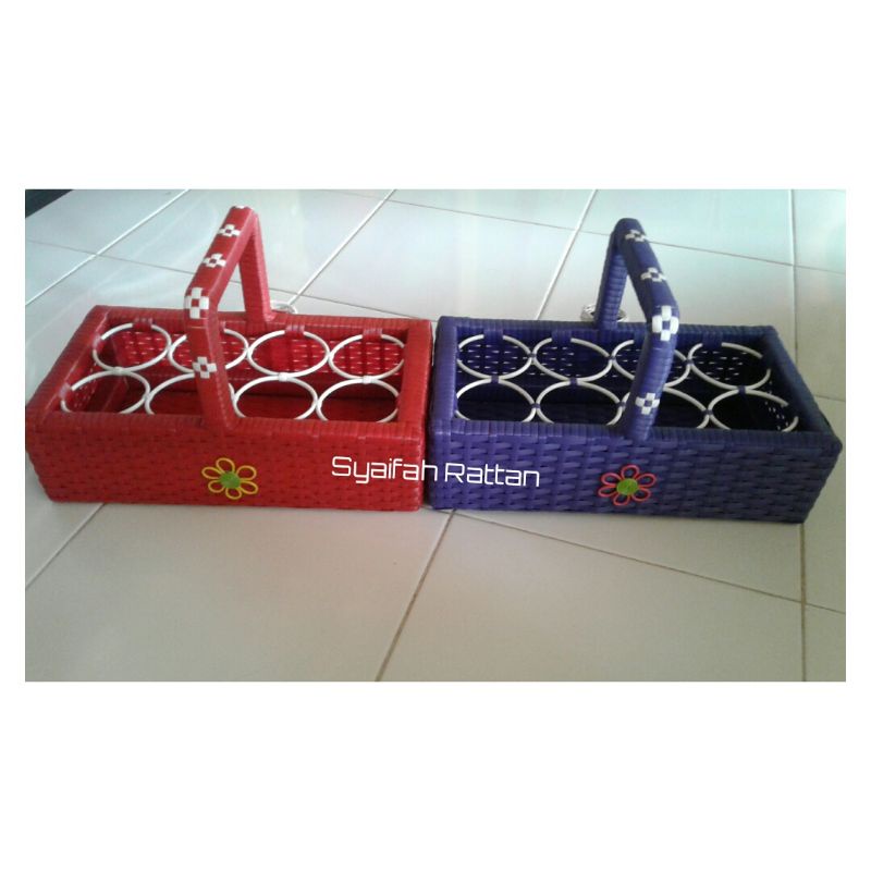 Tempat air mineral isi 8/Produk terbaru wadah aqua 8/Tempat air mineral anyaman sintetis