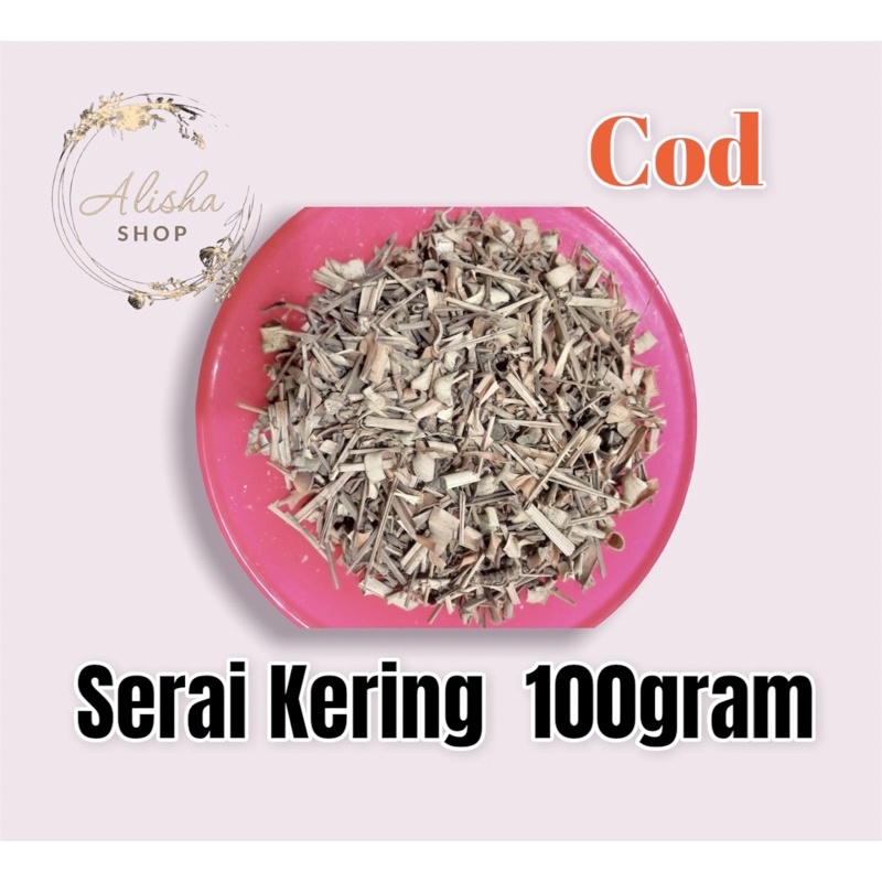 

DAUN SERAI KERING 100GRAM/ Serai kering / Serih / Serai