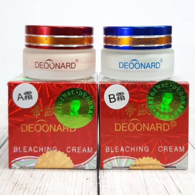 Crem DEOONARD Deonard Red Bleaching Cream 20gr - Cream A Day / B Night Deonard Merah 20gr