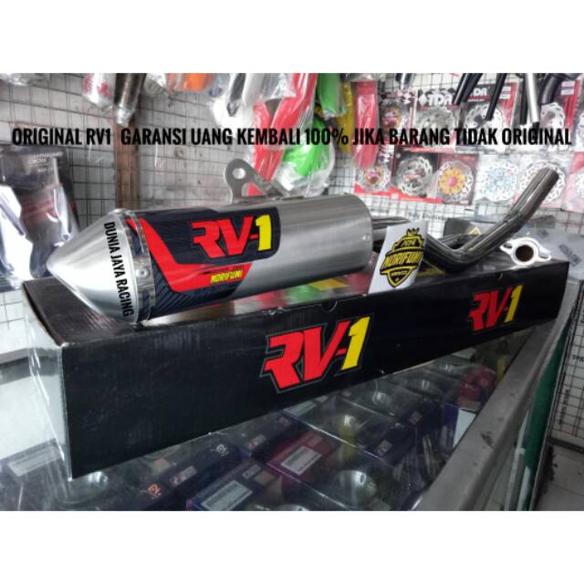 Knalpot Norifumi RV1 KLX 150 BF L S G D Tracker Type Evo - Shorty - Nf Original