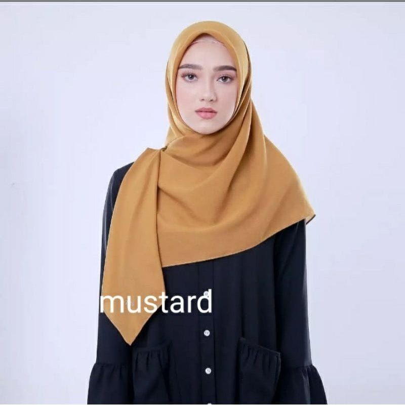 BELLA SQUARE POLLYCOTTON ( PART 5 )o-Mustard