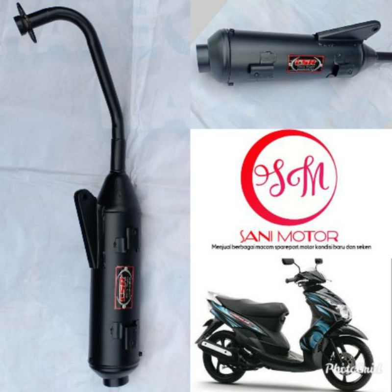 KNALPOT CSR MBER MIO SOUL KARBU