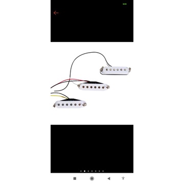 pickup guitar elektrik //spul single//coil guitar//pickup wcp-10