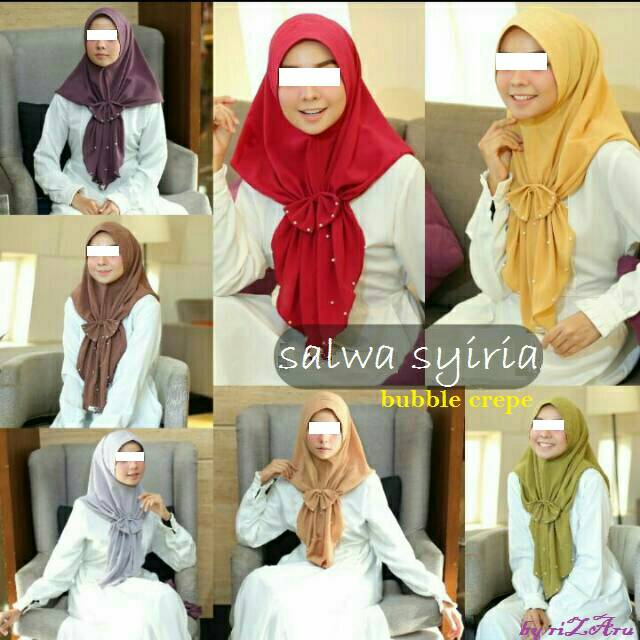 Kerudung khimar jilbab hijab salwa syiria