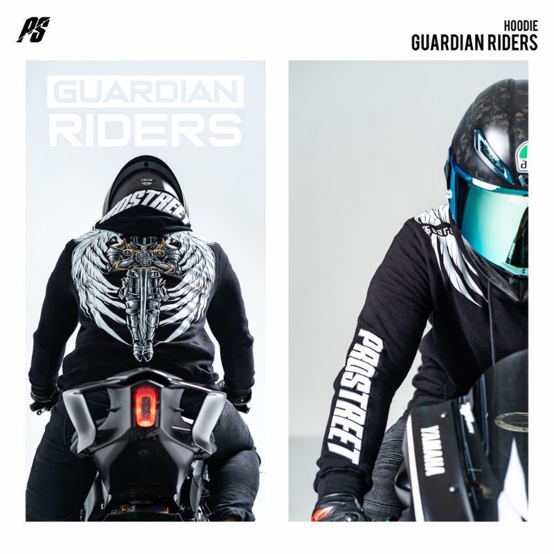 Jaket Sweater Hoodie Prostreet Premium Distro Guardian Rider / Sweater Hoodie Sunmori prostreet Guardian