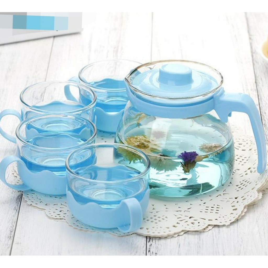 Tea Pot/Tea Pot Set/Gelas Cangkir Set/Tea Pot Set Murah COD