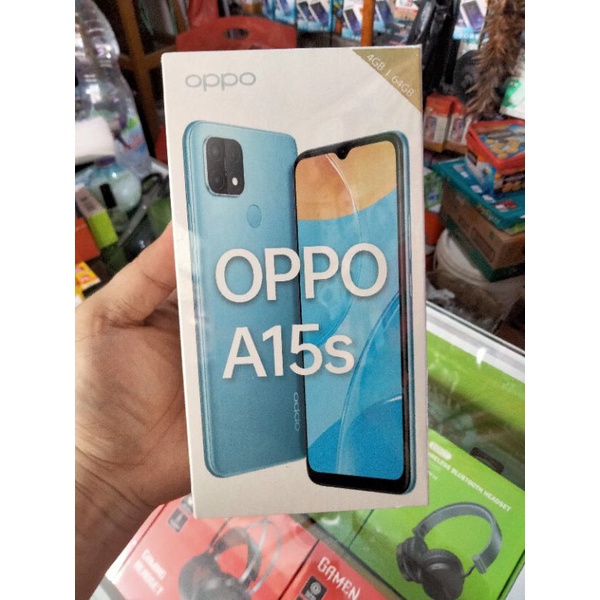 Oppo A15s ram 4/64GB garansi resmi Oppo