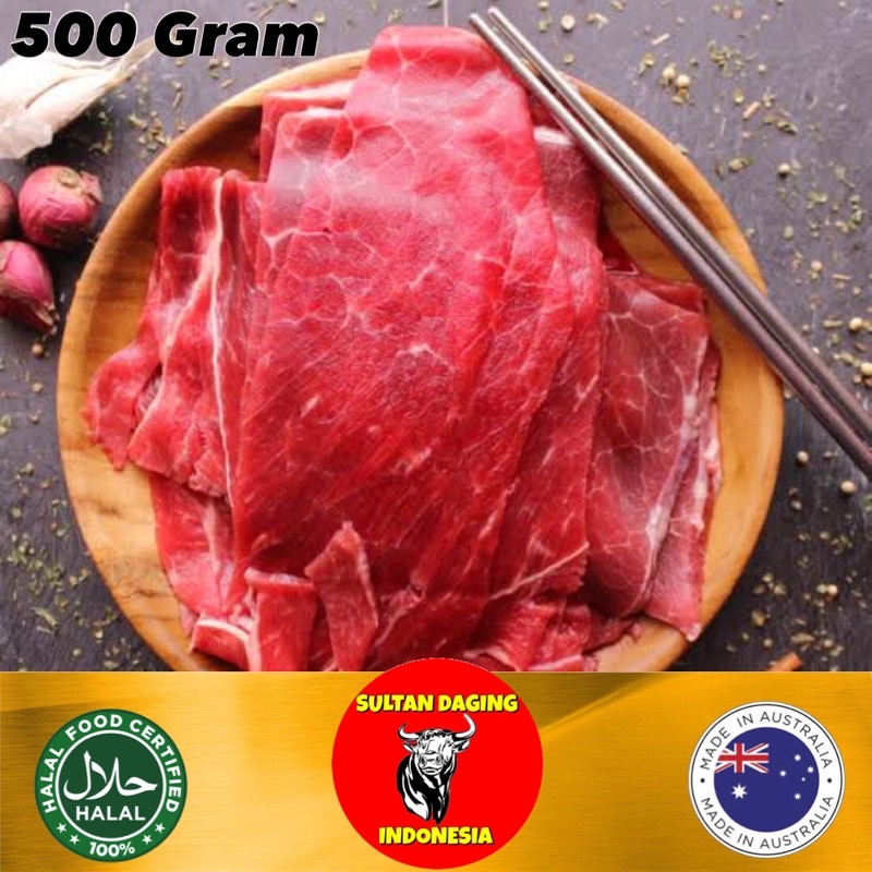 

BEEF SLICE TERIYAKI TANPA LEMAK 500 GRAM IMPORT DARI AUSTRALIA/ BEEF SLICE TANPA LEMAK/ BEEF SLICE