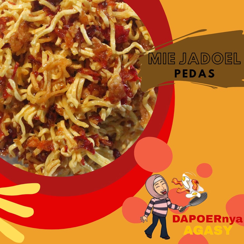 

Mie Kering Pedas, Mie Kering Jadul