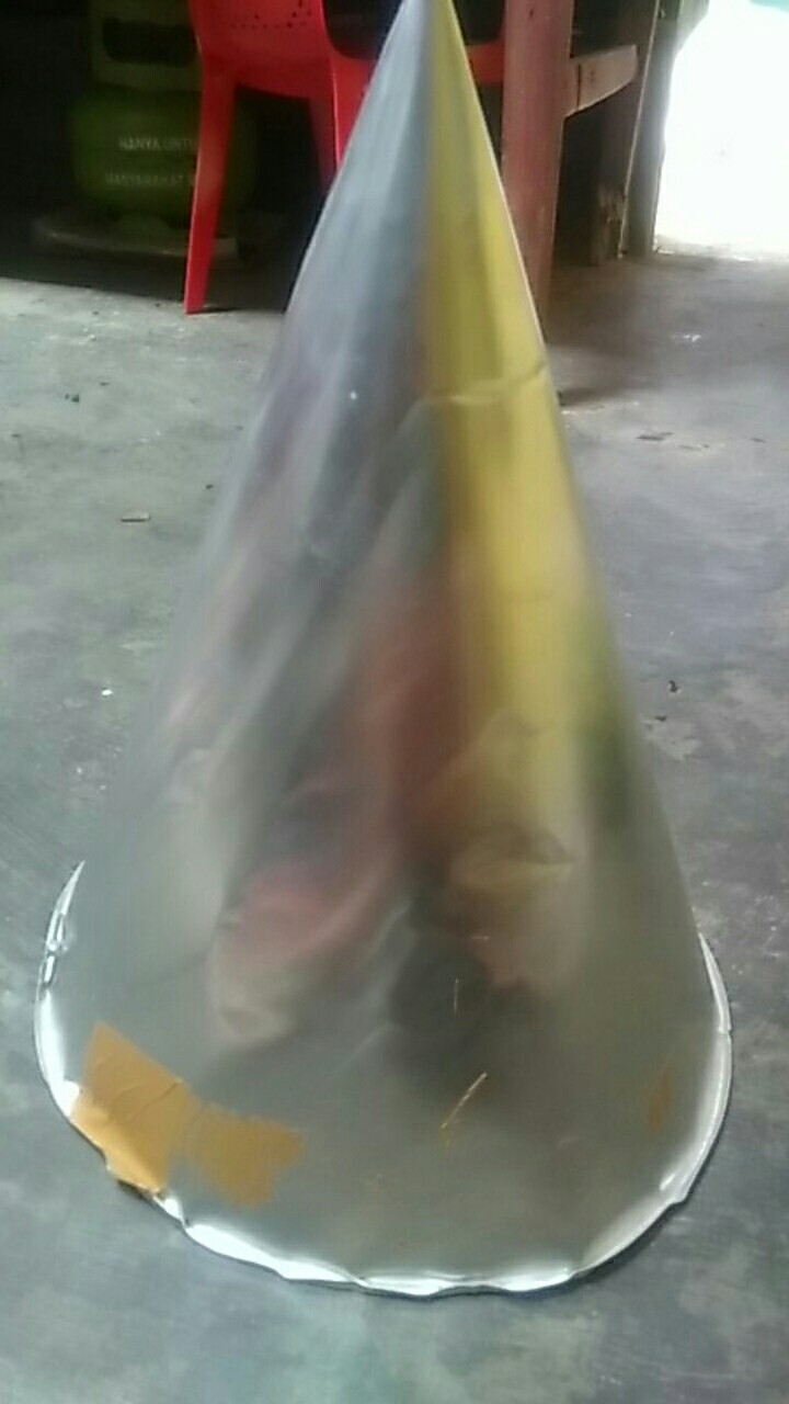 Cetakan Nasi Tumpeng Aluminium No. 7