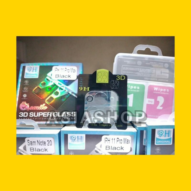 Tempered Glass Original 3D Full Camera Lens Protector Anti Gores Kaca Kamera SAMSUNG NOTE 10 LITE
