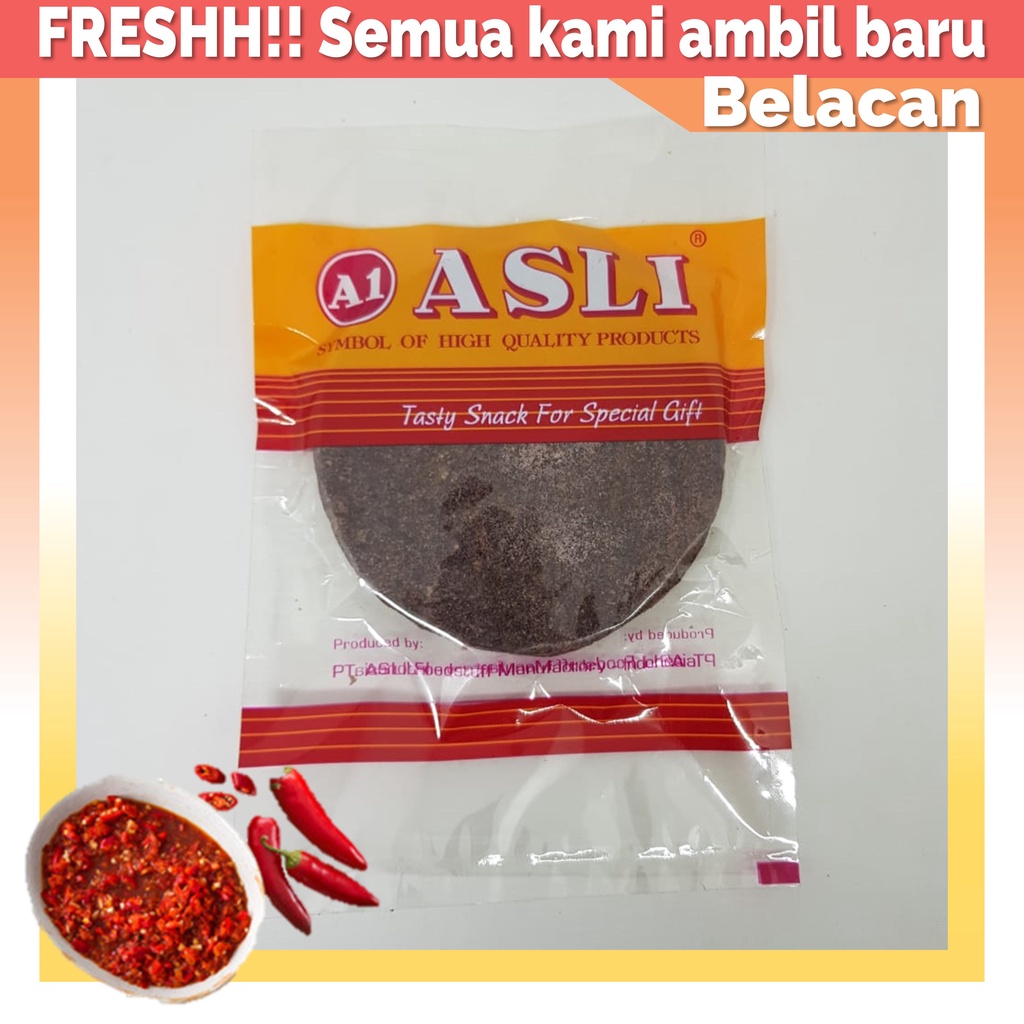 

Sambal Belacan A1 ASLI Vakum oleh oleh Khas Medan