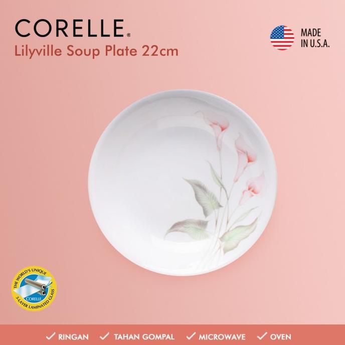 CORELLE Lilyville Soup Plate 22cm