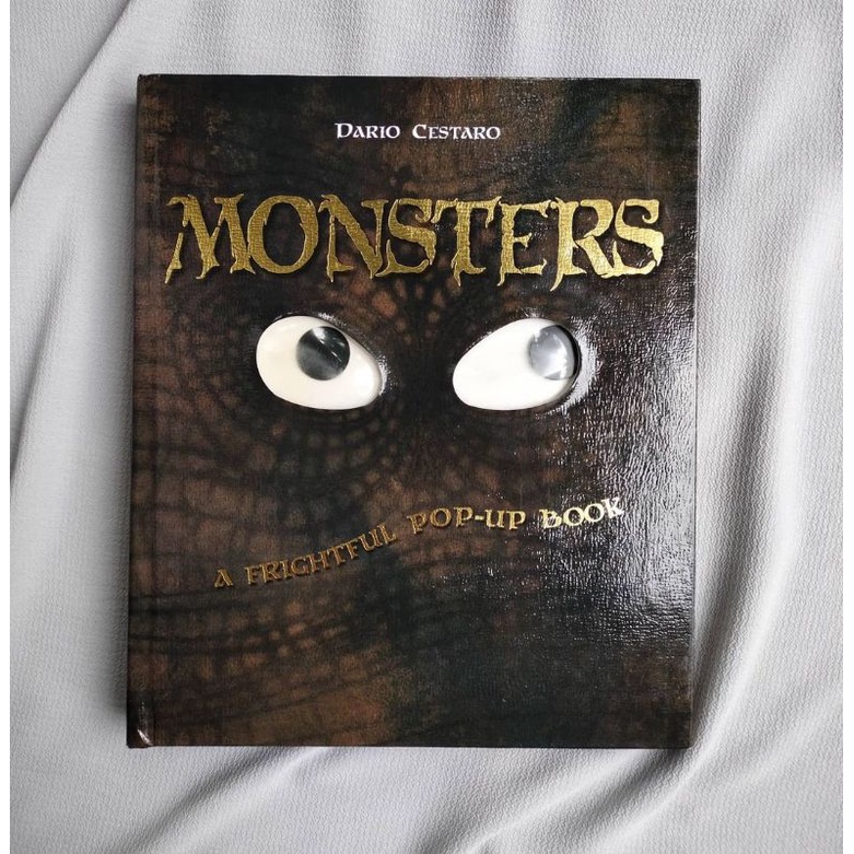 Pop Up Book MONSTERS (preloved)