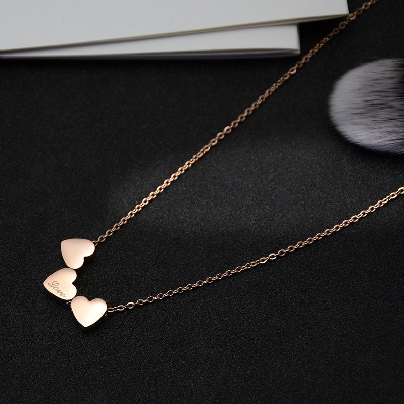 [New] Kalung fashion aksesoris titanium mini korea hadiah wanita cewek anti karat KK136