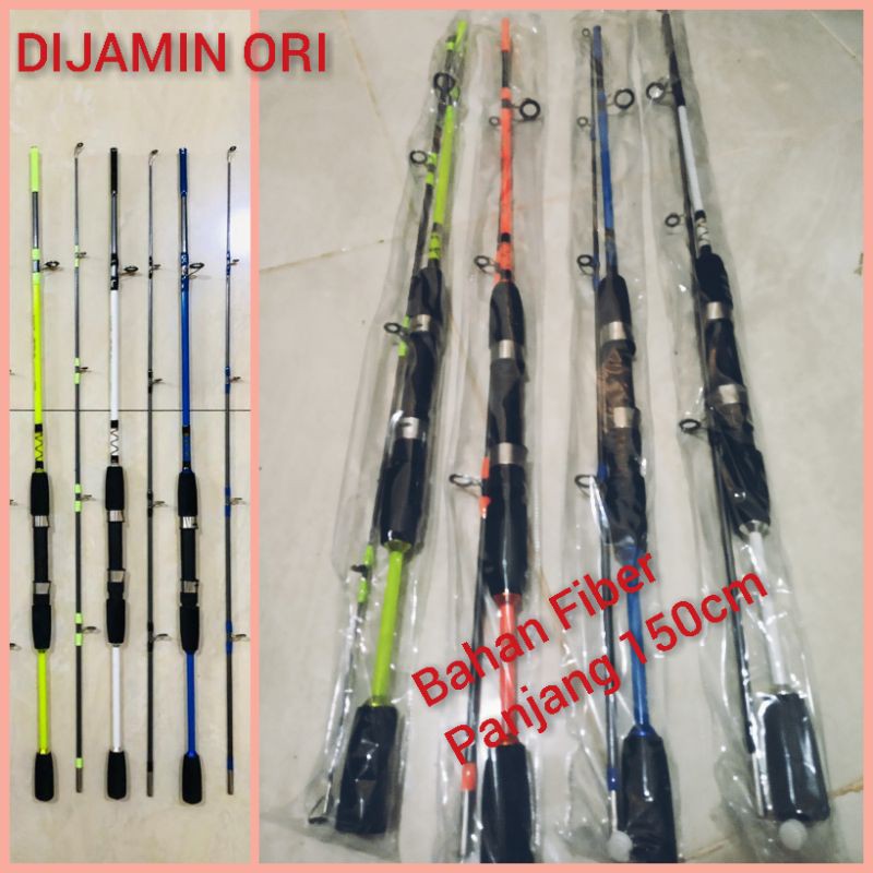 JORAN NEXT LAVA SPIN (JAPAN STYLE) panjang 150CM BAHAN VIBER,PANCINGEMPANG,PANCINGLAUT(ZAINAL MAKASS