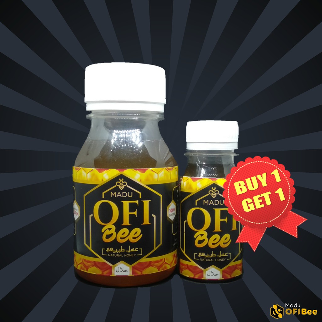 Beli 1 Madu Alami OFi Bee, Free 1 Madu