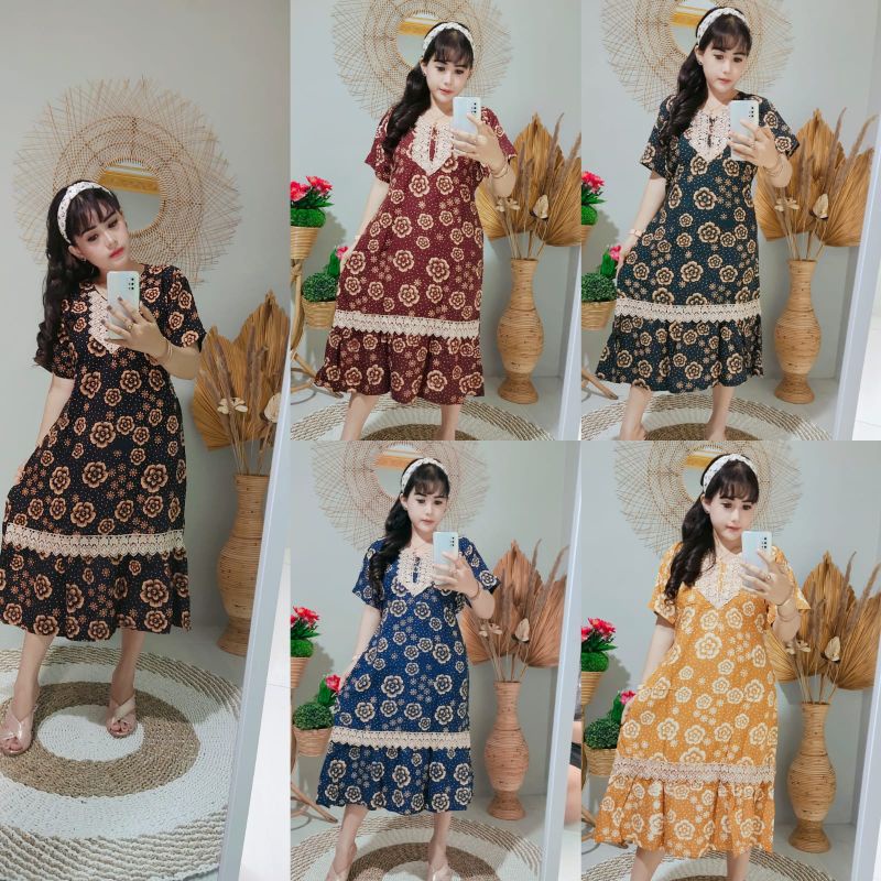 DASTER ARAB LARIS MOTIF BUNGA MAWAR || RENDA BATIK MURAH |RENDA MILO