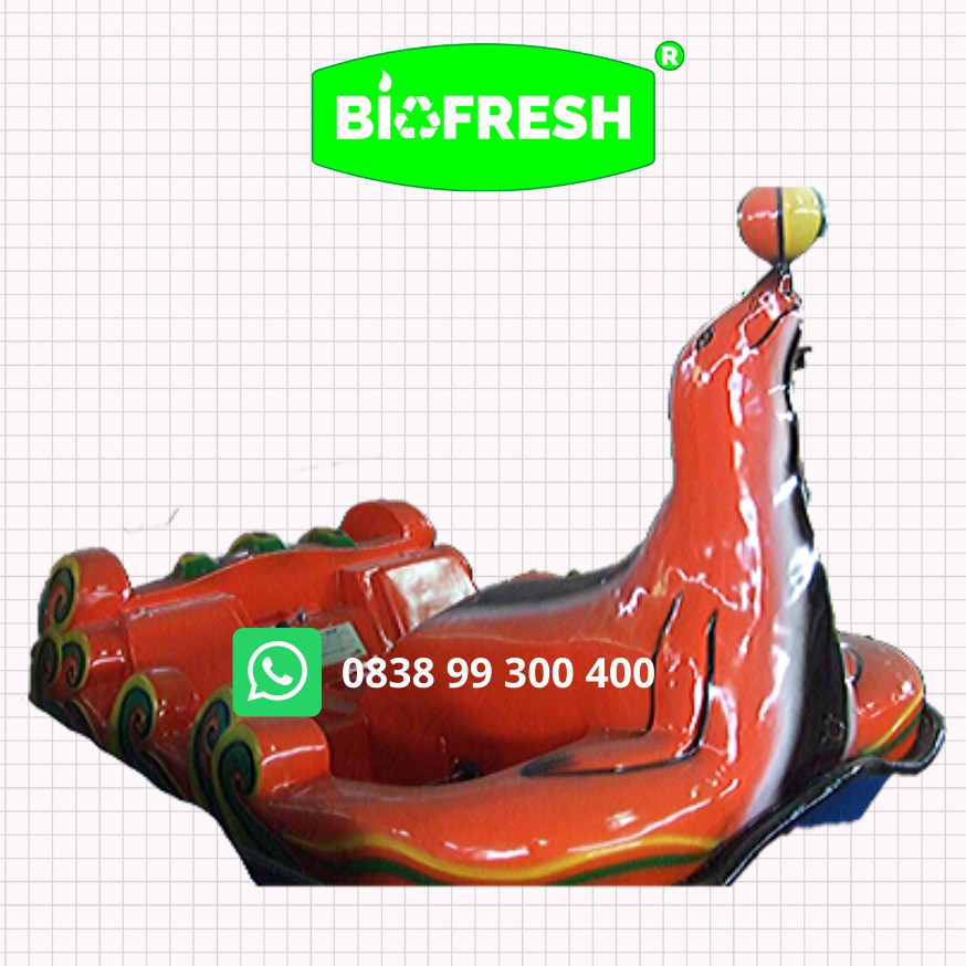 Sepeda Air Anjing Laut Fiberglass Biofresh / Perahu Dayung & Wisata / Perahu Fiberglass