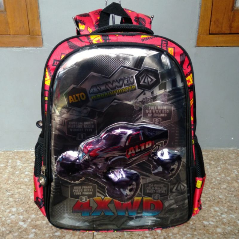 Tas ransel anak laki2 mobil original Alto