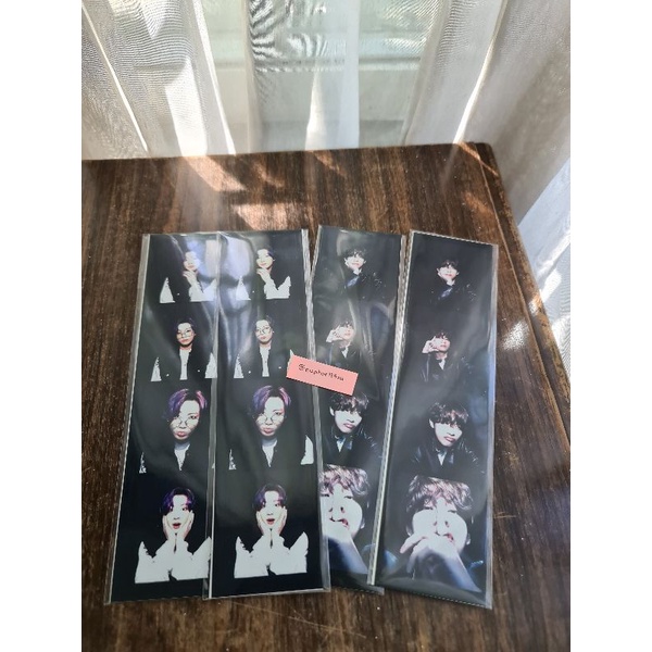 Photostrip Butter V / Taehyung, Jungkook POB Weverse Butter Album BTS official